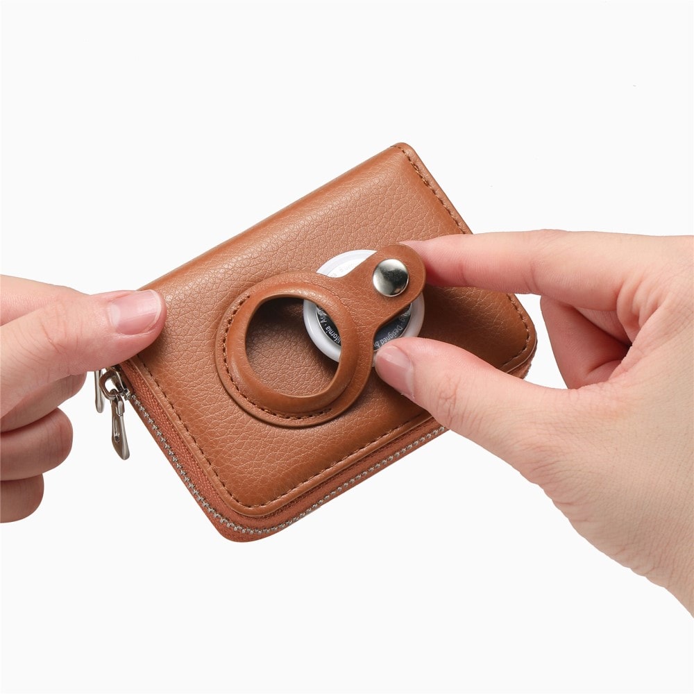 Apple AirTag RFID-pung, Brun