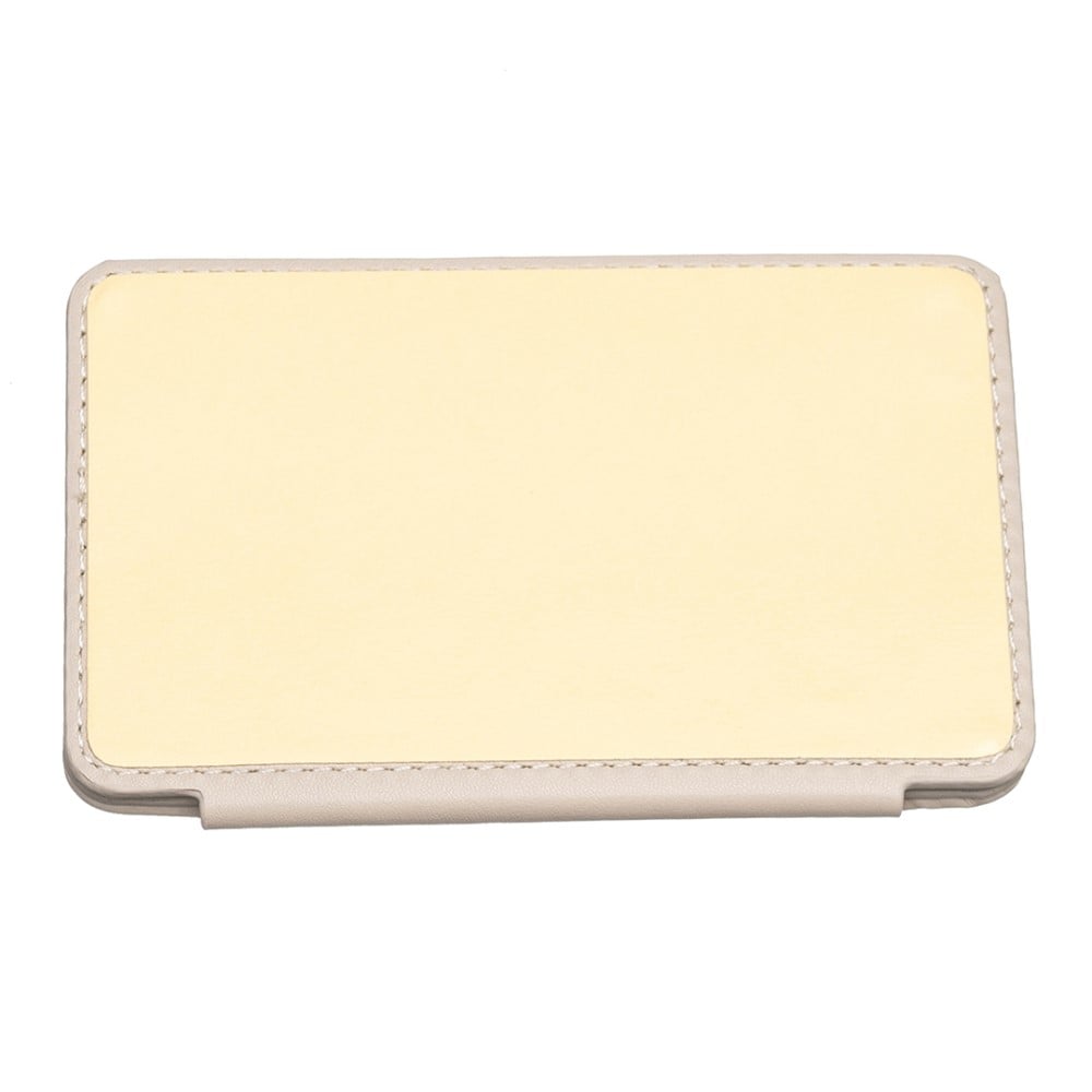 Quiltet kortholder, Beige