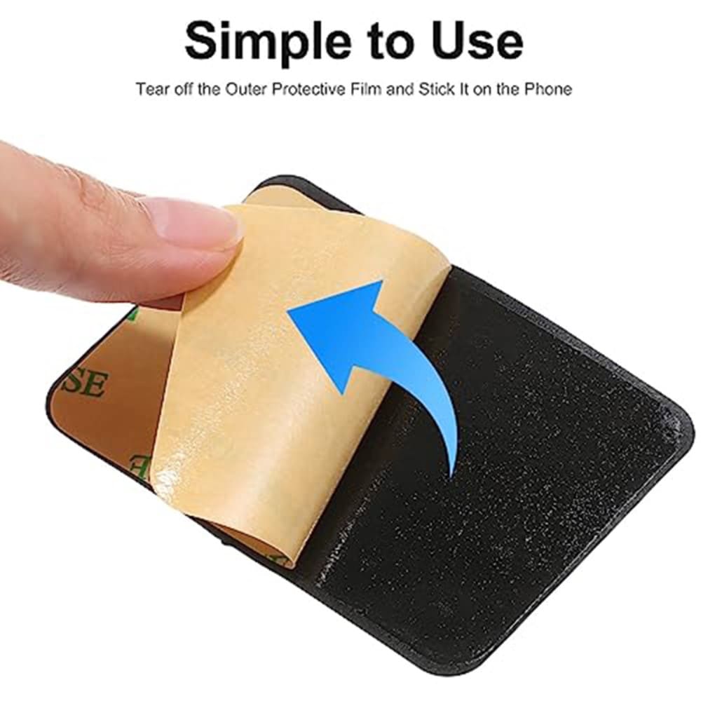 Mobilholder med sugekop og tape, Lyserød