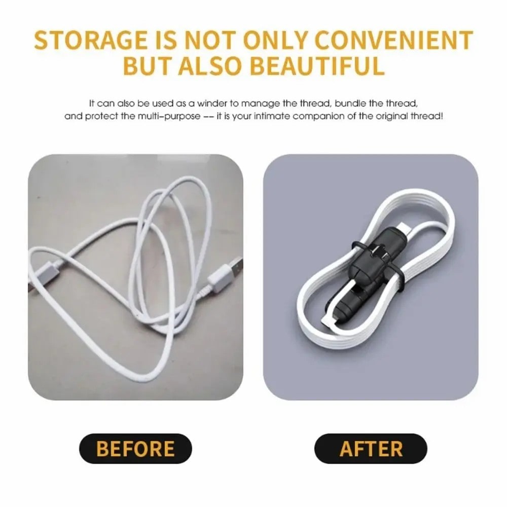 Slidstærk kabelbeskytter til USB-C til USB-A-kabel, Hvid