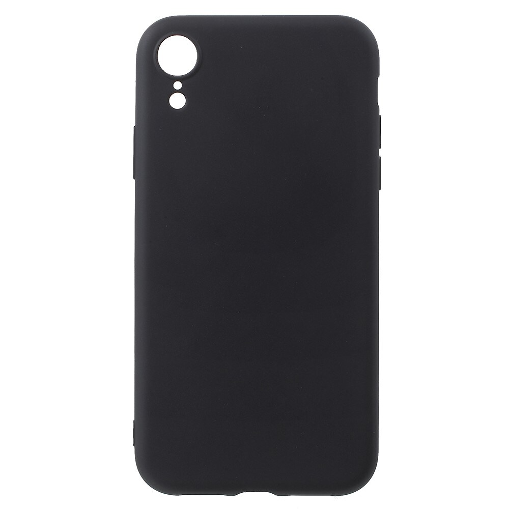 iPhone Xr Mobilcover i TPU, Sort