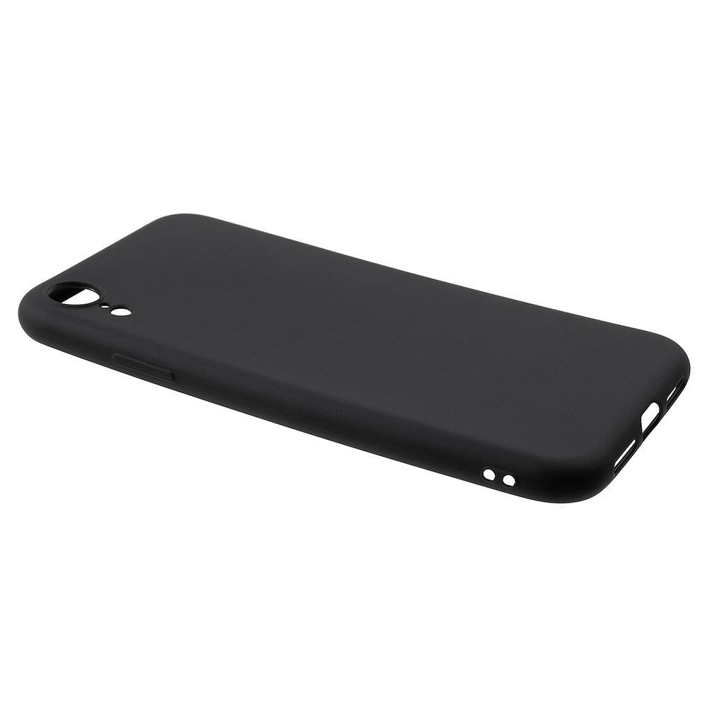 iPhone Xr Mobilcover i TPU, Sort