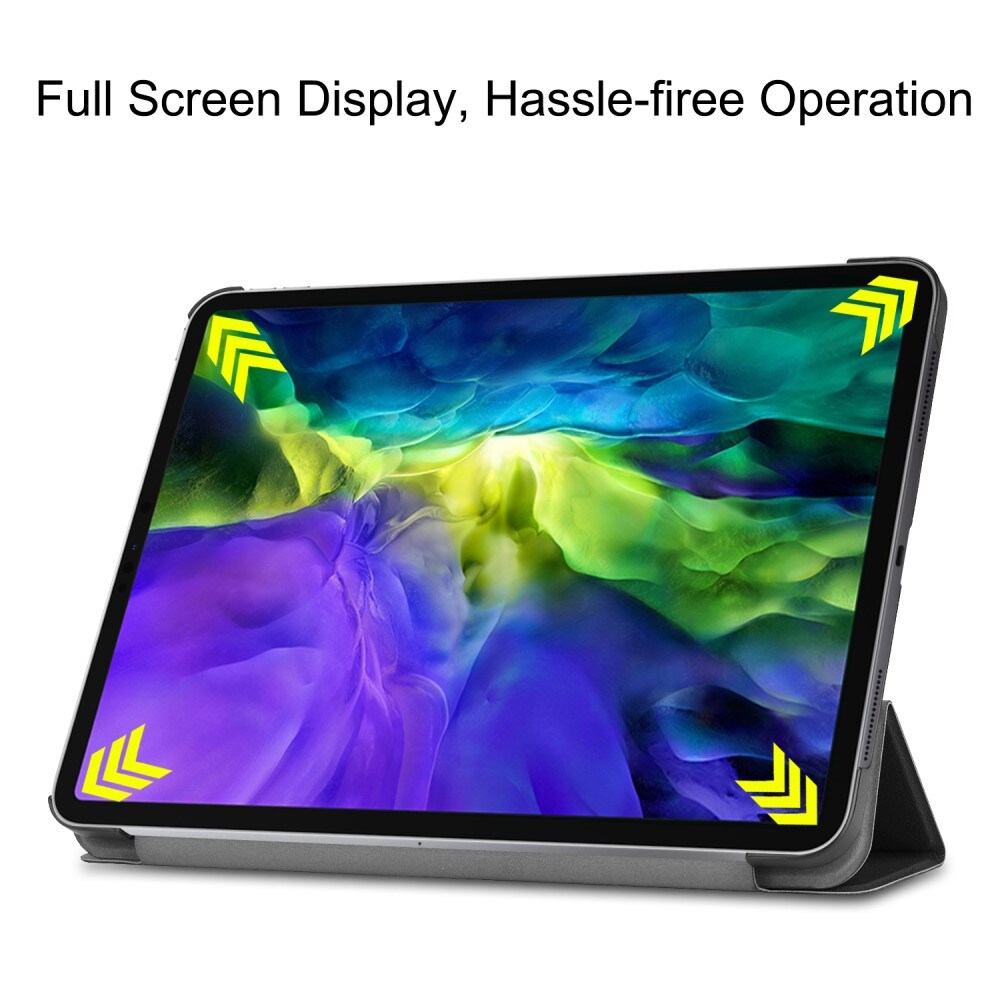 Apple iPad Pro 11 1st Gen (2018) Tri-Fold etui, Sort
