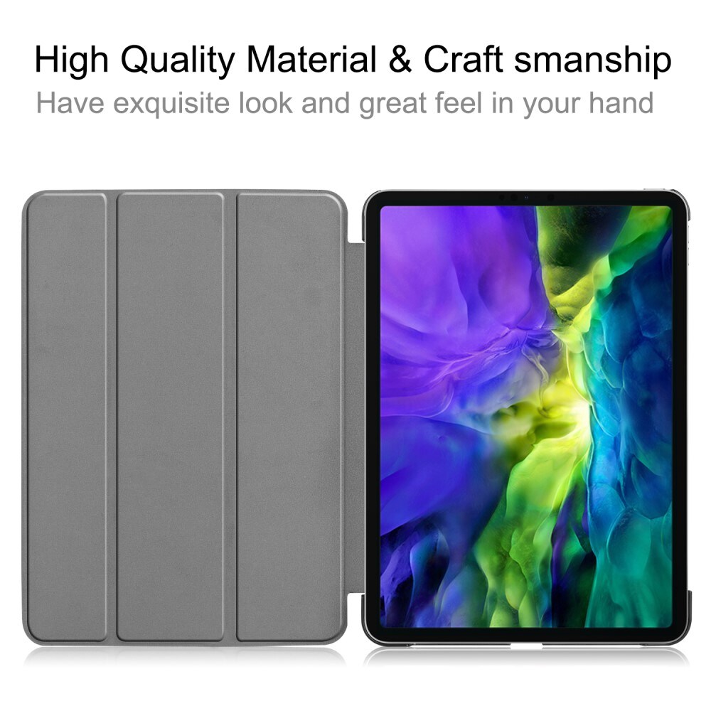 Apple iPad Pro 11 1st Gen (2018) Tri-Fold etui, Sort