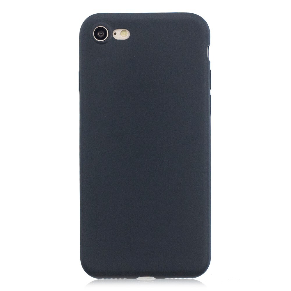 iPhone SE 2022 Mobilcover i TPU, Sort