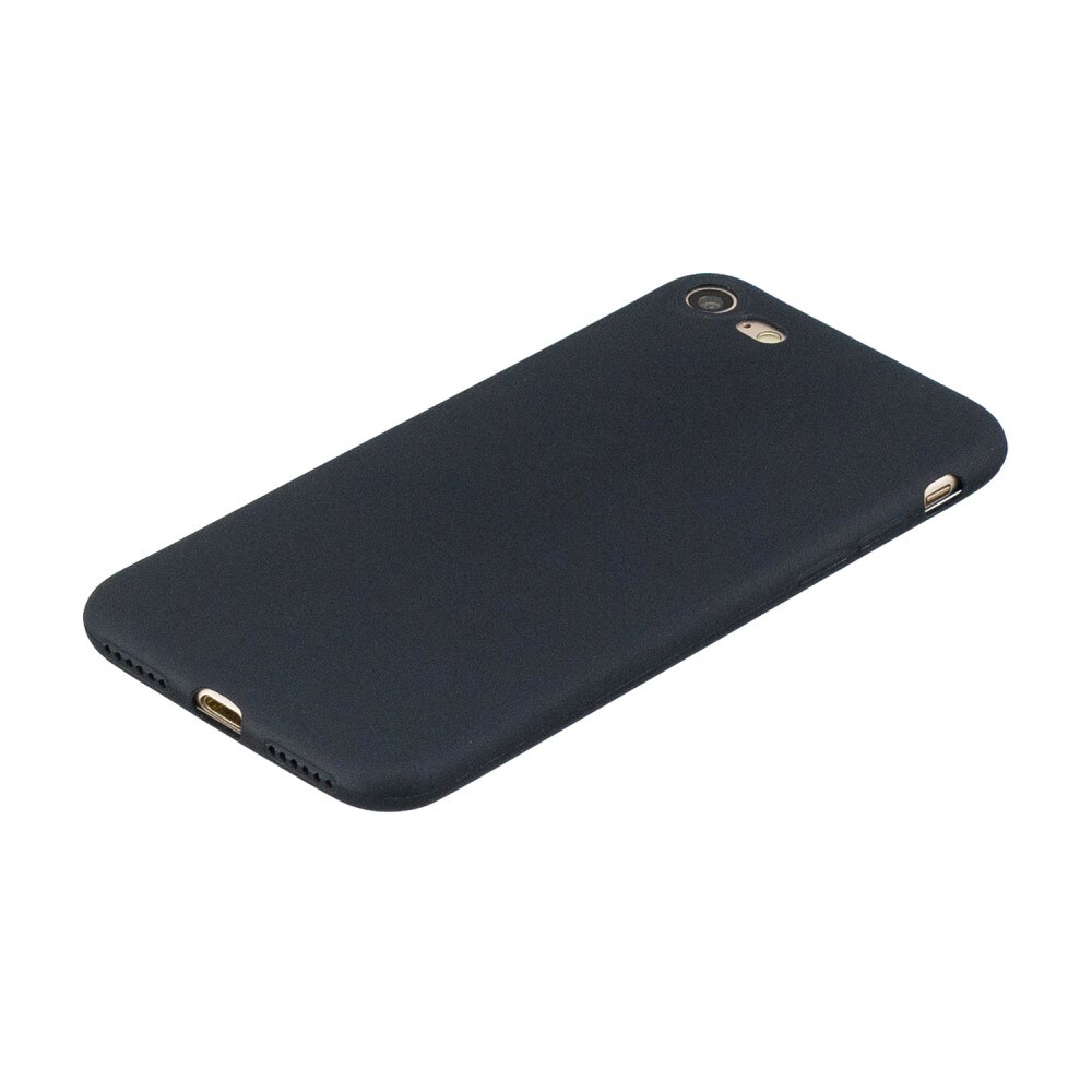 iPhone SE 2022 Mobilcover i TPU, Sort