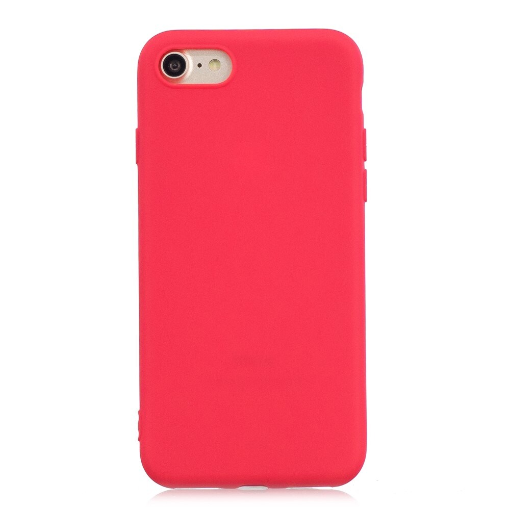 iPhone 8 Mobilcover i TPU, Rød