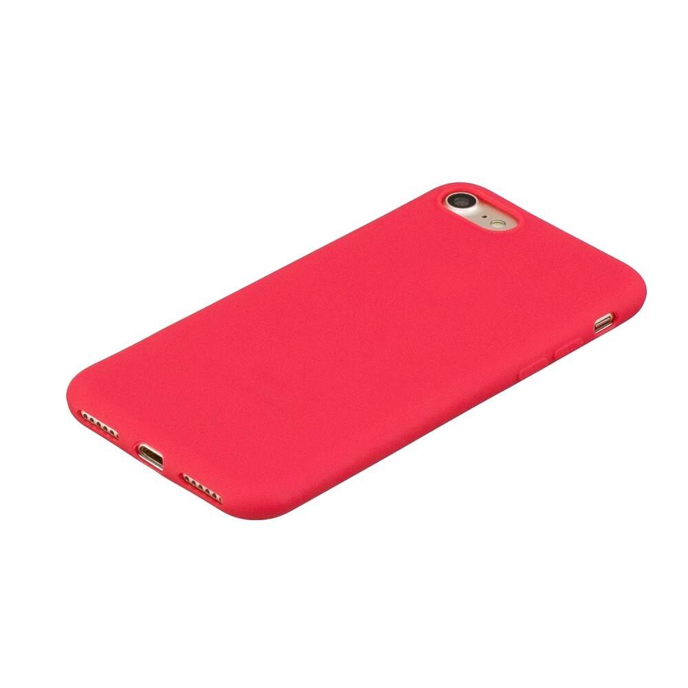 iPhone 8 Mobilcover i TPU, Rød