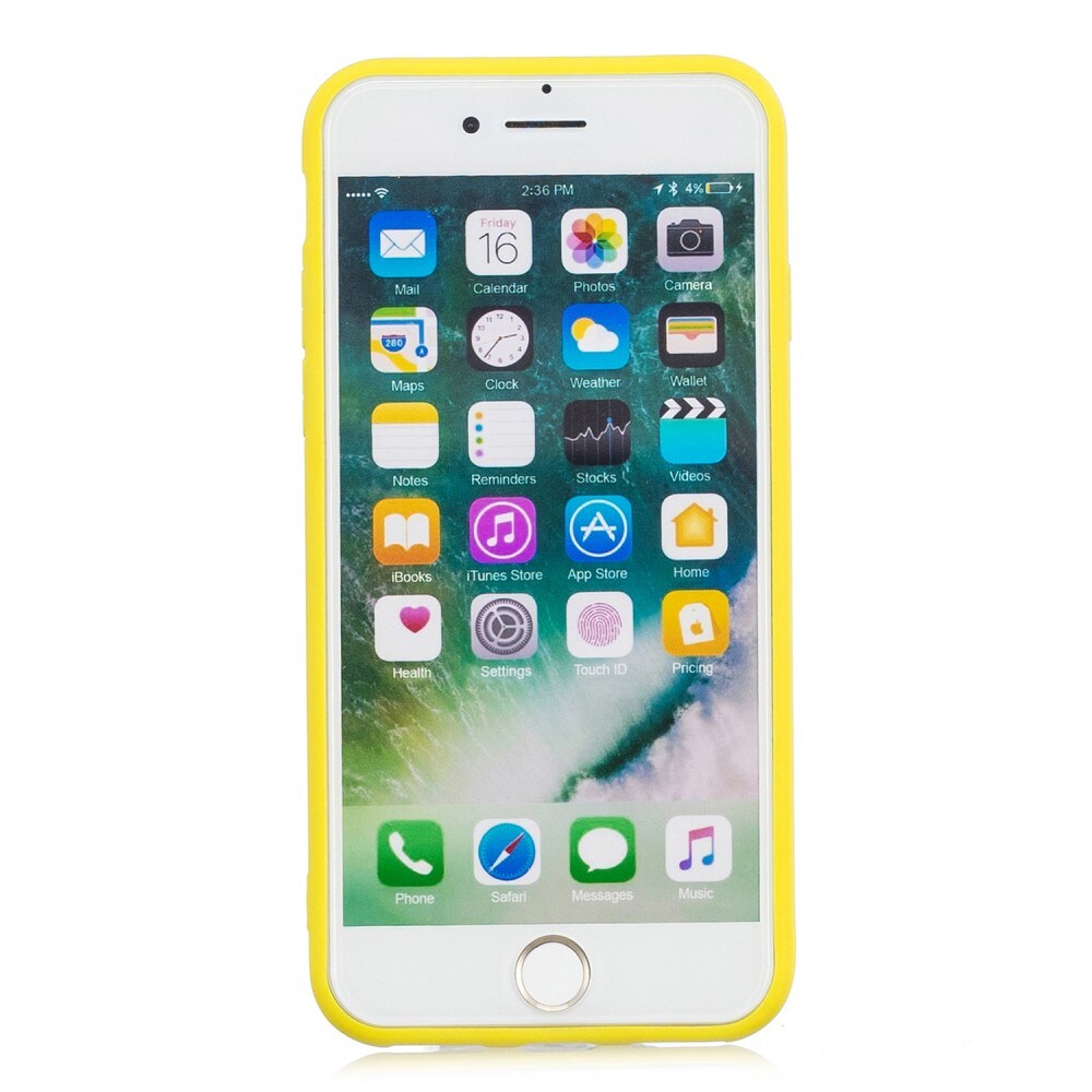 iPhone SE 2022 Mobilcover i TPU, Gul