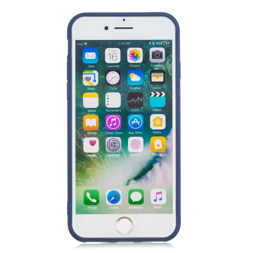 iPhone SE 2022 Mobilcover i TPU, Blå