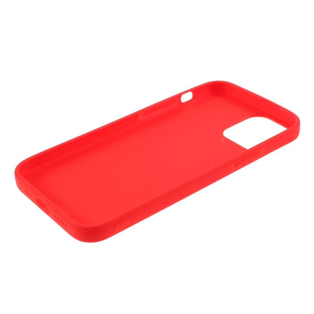 iPhone 12 Mini Mobilcover i TPU, Rød