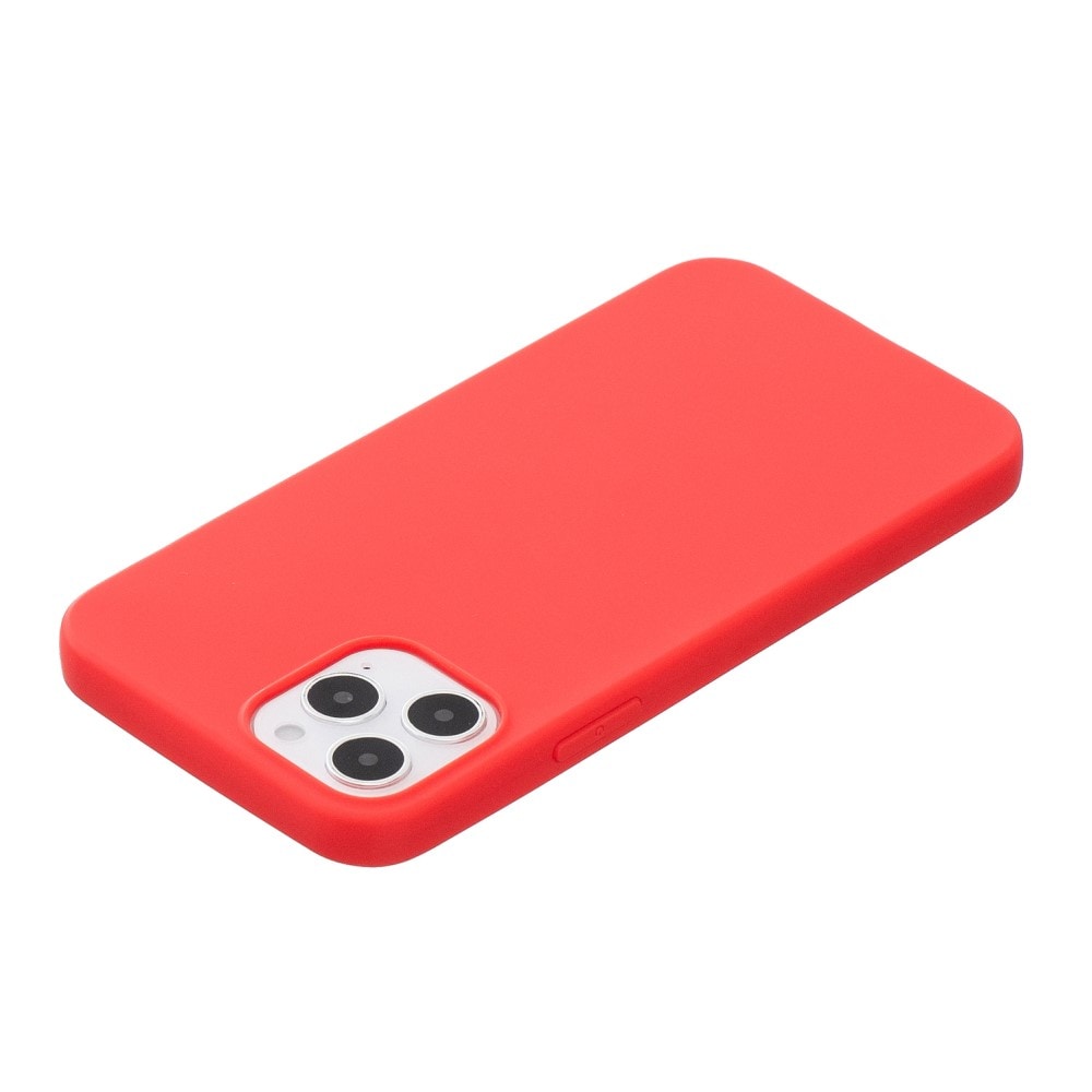 iPhone 12/iPhone 12 Pro Mobilcover i TPU, Rød