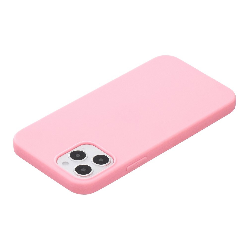 iPhone 12/iPhone 12 Pro Mobilcover i TPU, Lyserød