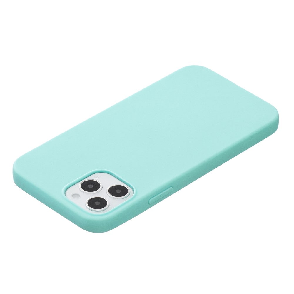 iPhone 12/iPhone 12 Pro Mobilcover i TPU, Turkis