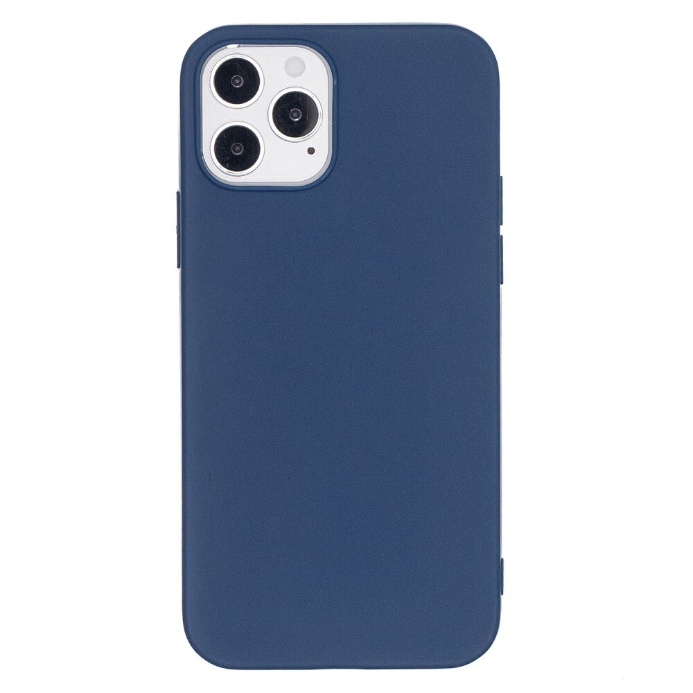 iPhone 12/iPhone 12 Pro Mobilcover i TPU, Blå