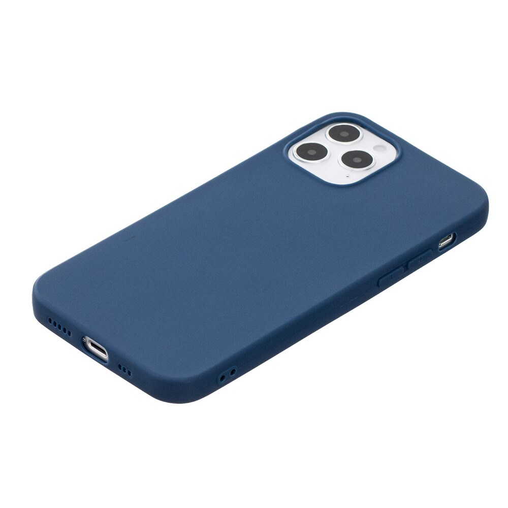 iPhone 12/iPhone 12 Pro Mobilcover i TPU, Blå
