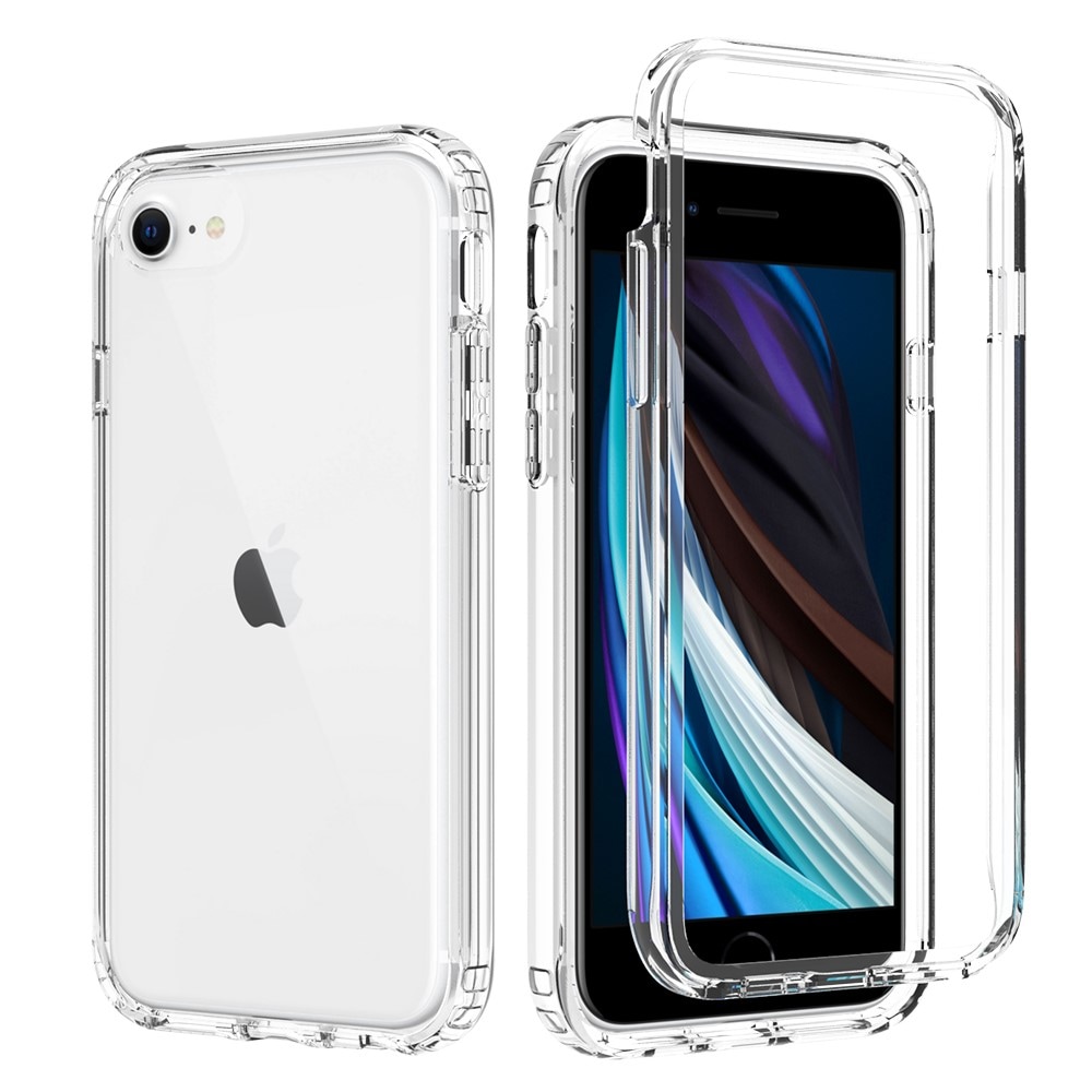 iPhone SE 2022 Mobilcover med beskyttelsesramme, Gennemsigtig