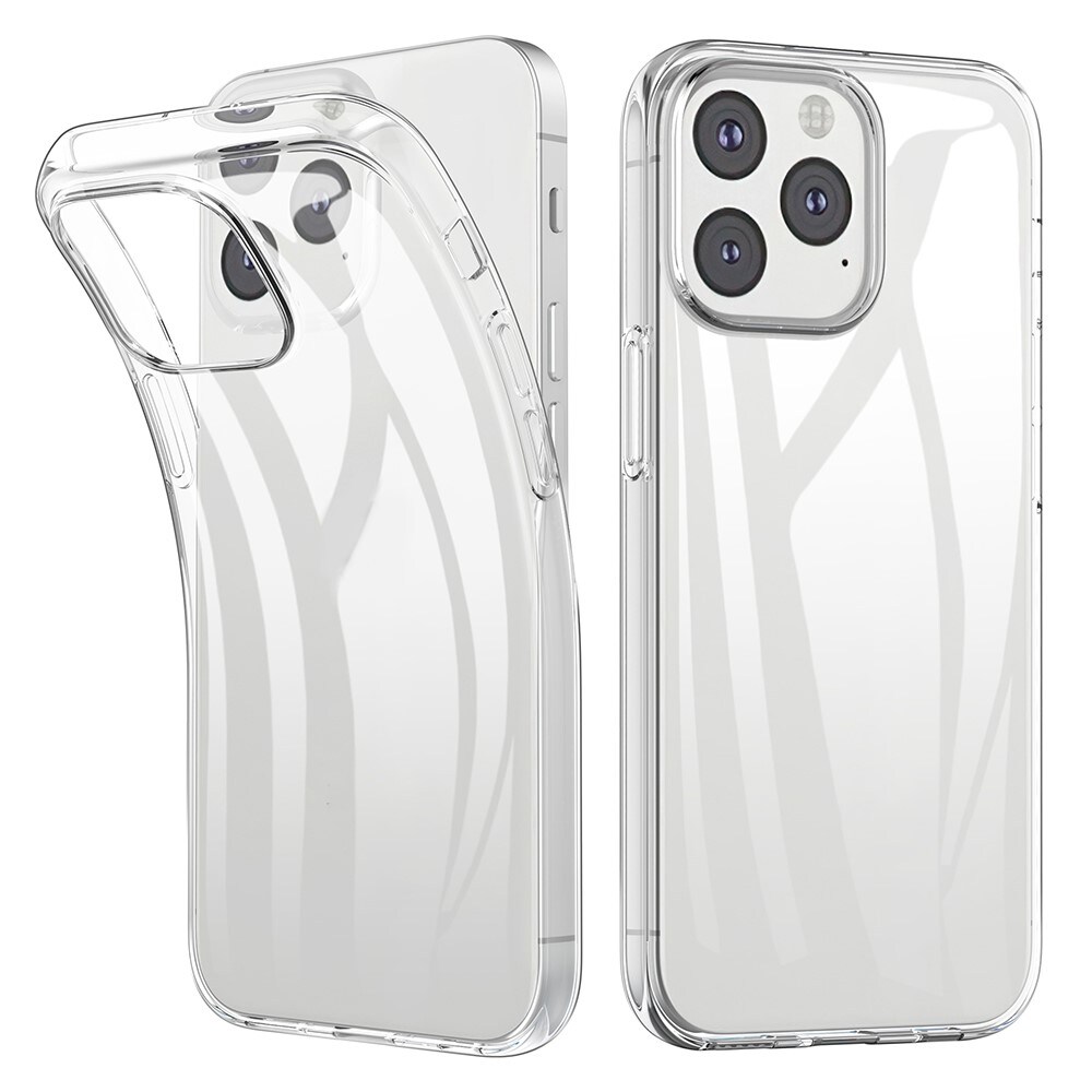 iPhone 13 Pro Max Tyndt TPU-cover, Gennemsigtig