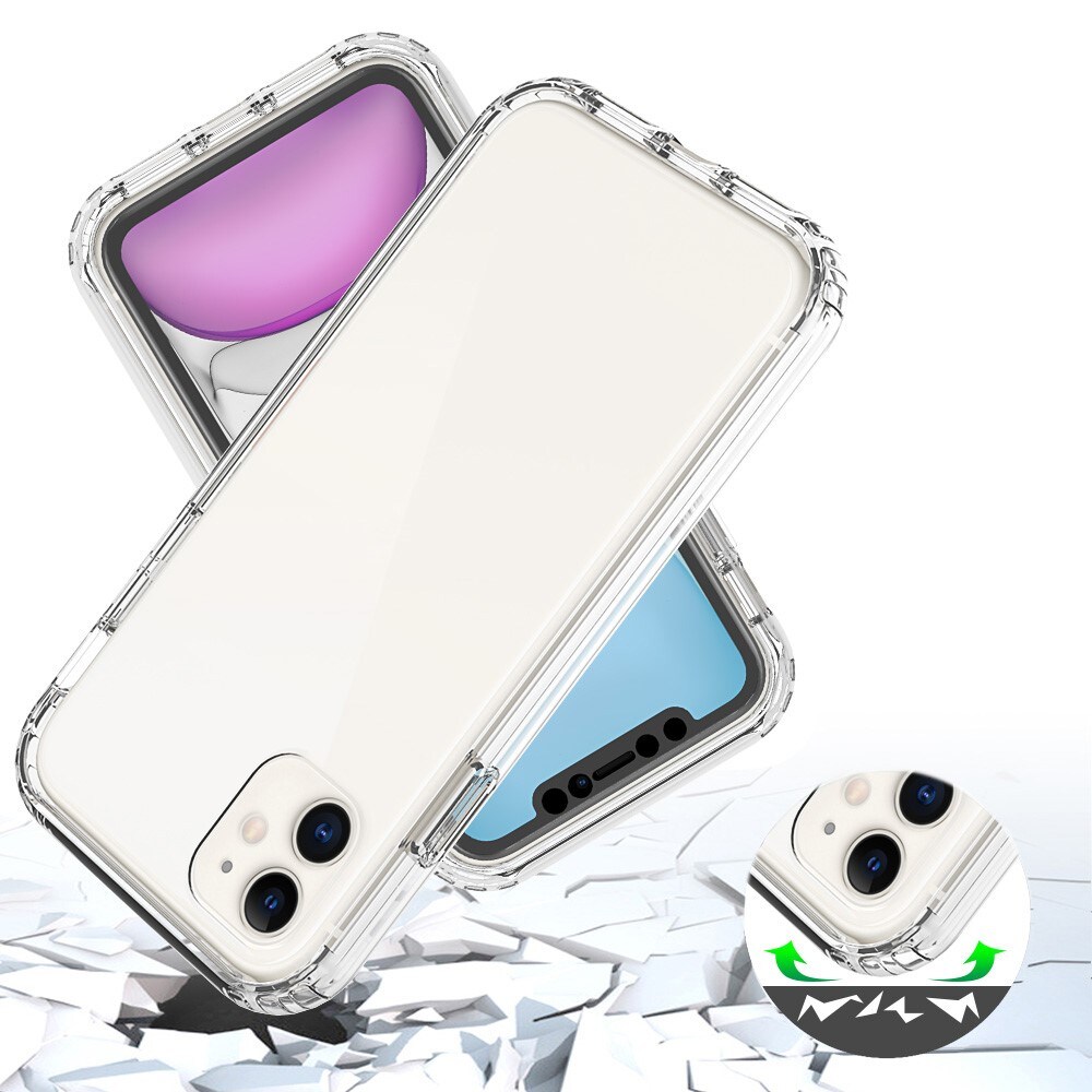 iPhone 11 Mobilcover Full Protection, Gennemsigtig