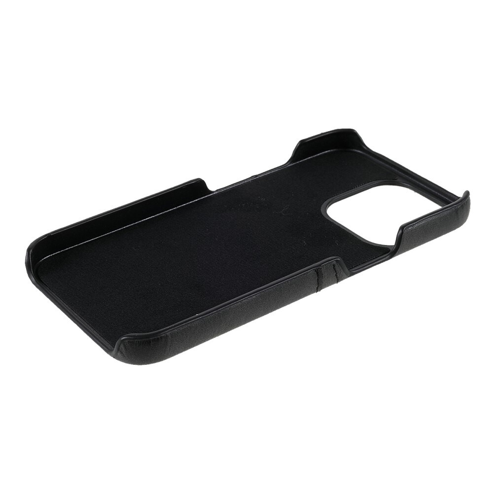 iPhone 13 Pro Max Smart cover med 2 kortholdere, Sort