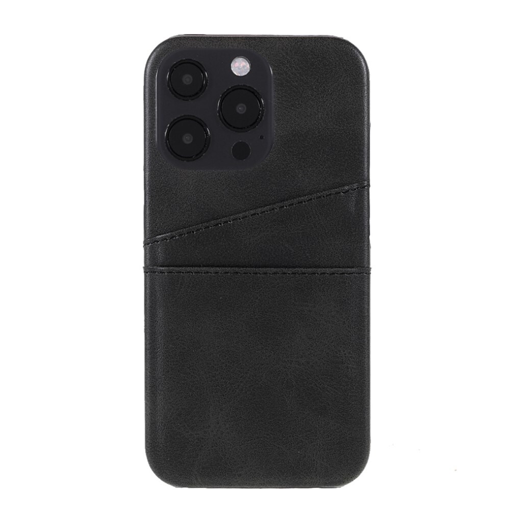 iPhone 13 Pro Smart cover med 2 kortholdere, Sort