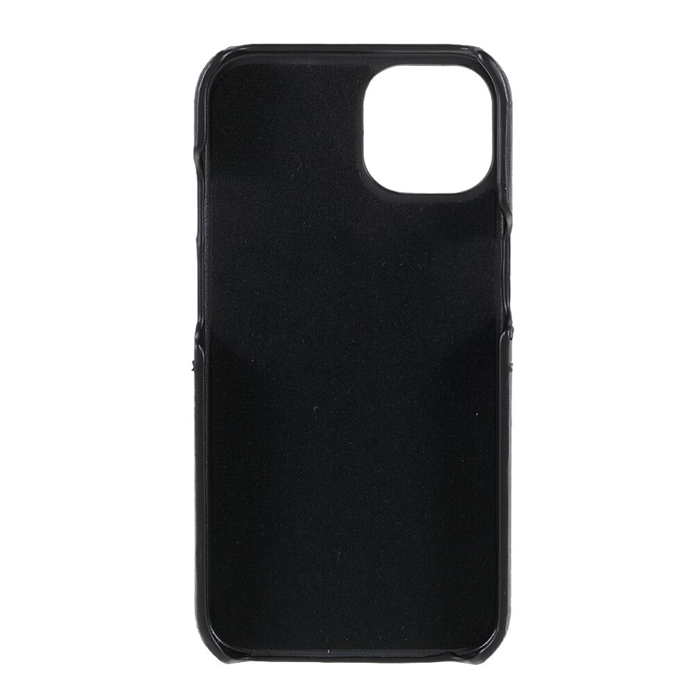 iPhone 13 Mini Smart cover med 2 kortholdere, Sort