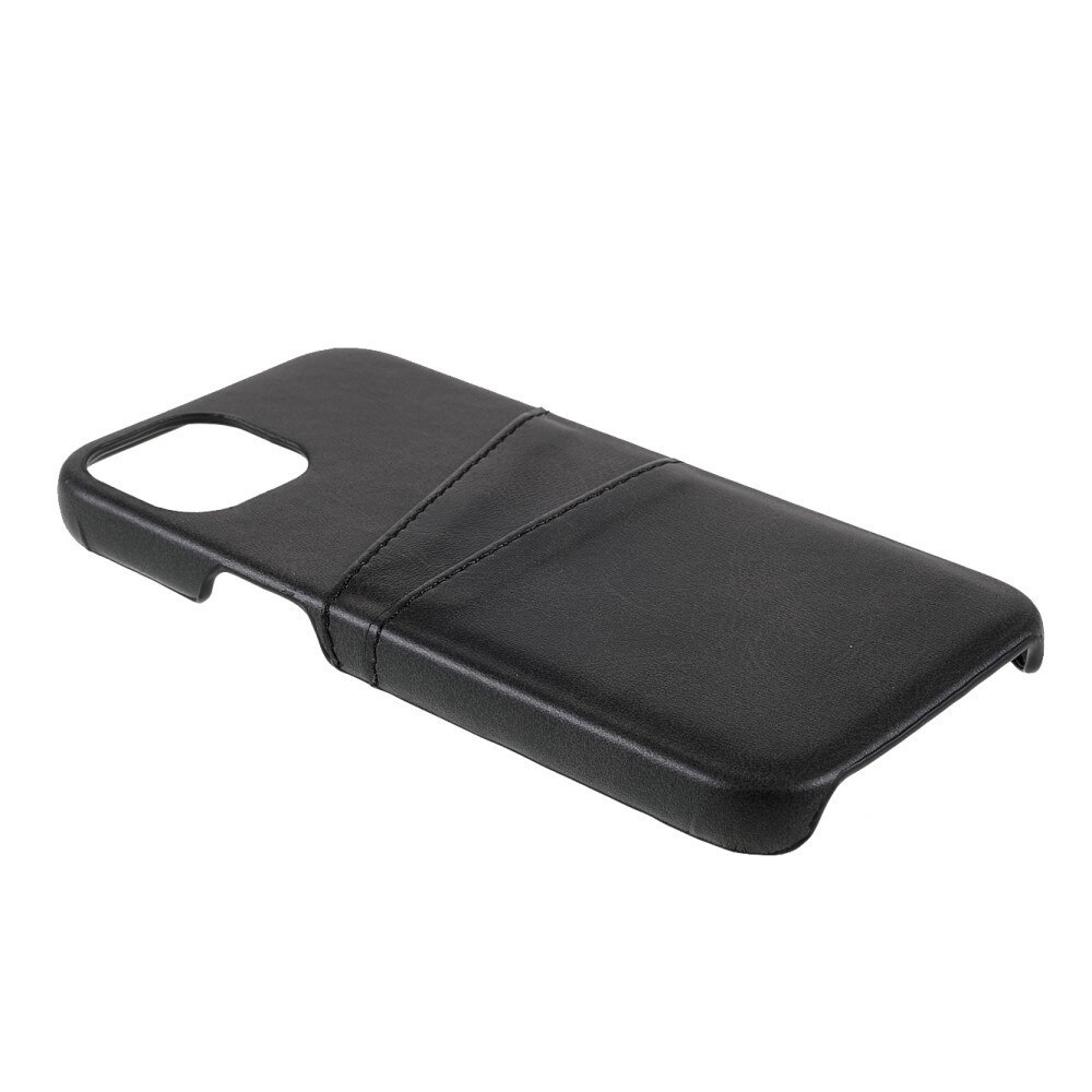 iPhone 13 Mini Smart cover med 2 kortholdere, Sort