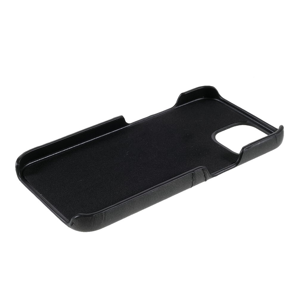 iPhone 13 Mini Smart cover med 2 kortholdere, Sort
