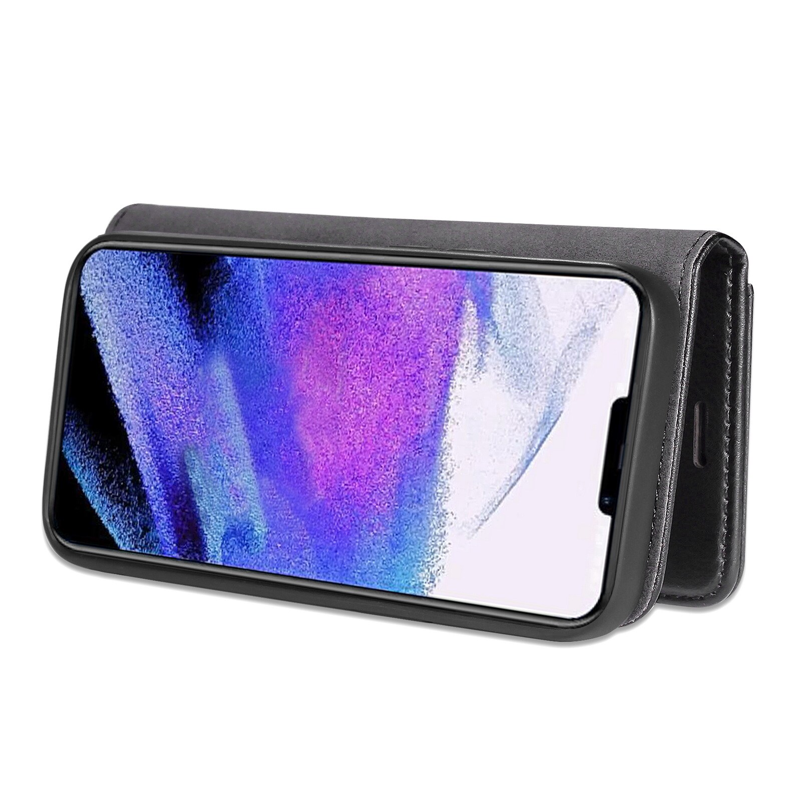 iPhone 13 Pro Pungetui med aftageligt cover, Black