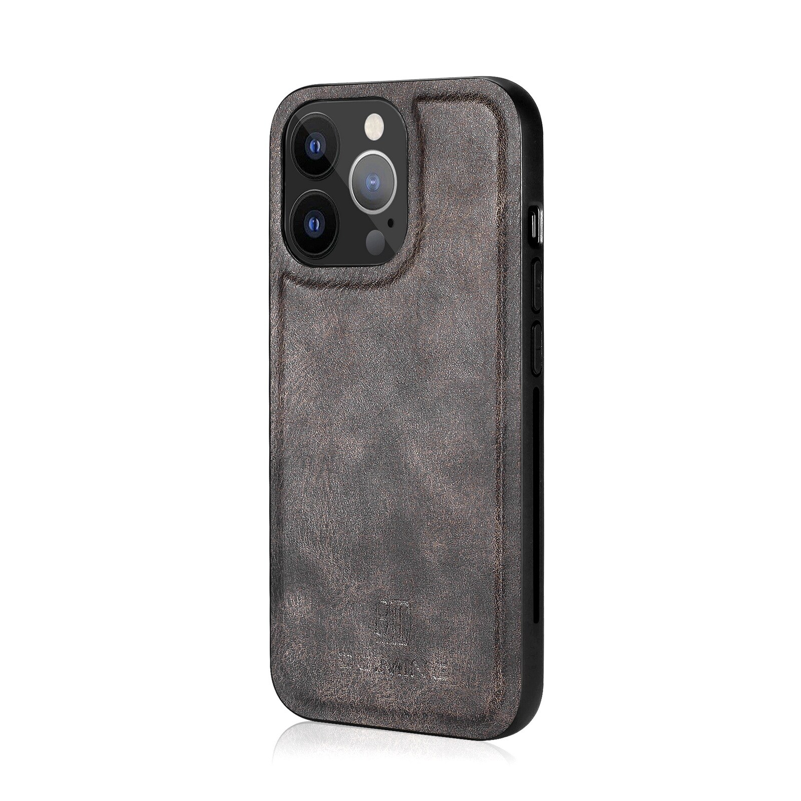 iPhone 13 Pro Pungetui med aftageligt cover, Brown