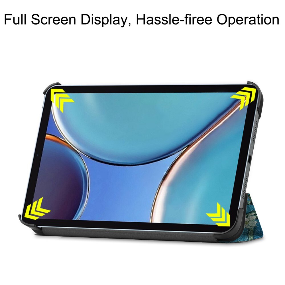 Apple iPad Mini 6th Gen (2021) Tri-Fold etui, Kirsebærblomster