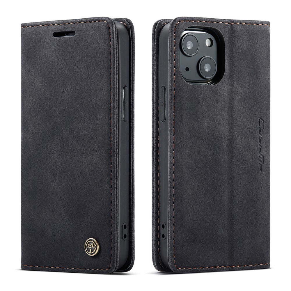 iPhone 13 Mini Slankt pungetui, Sort