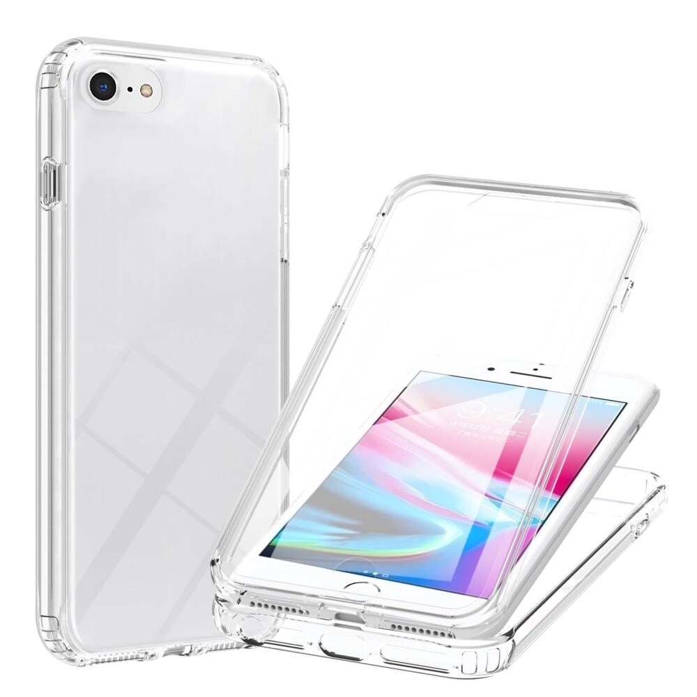 iPhone SE 2022 Mobilcover Full Protection, Gennemsigtig