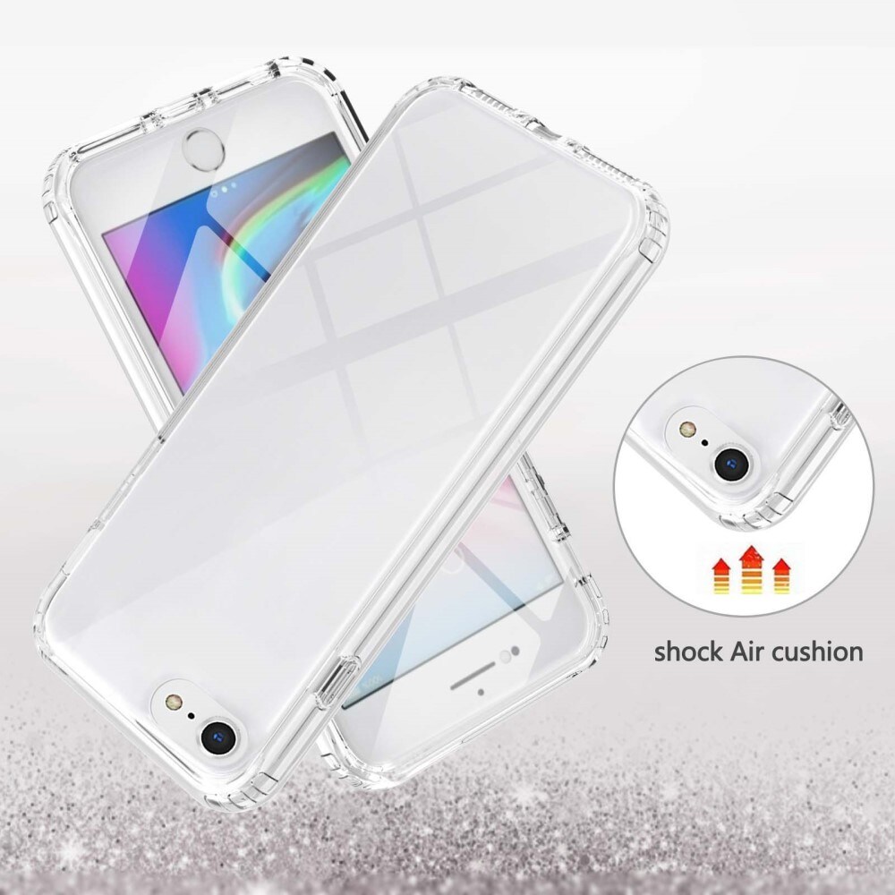 iPhone SE 2022 Mobilcover Full Protection, Gennemsigtig