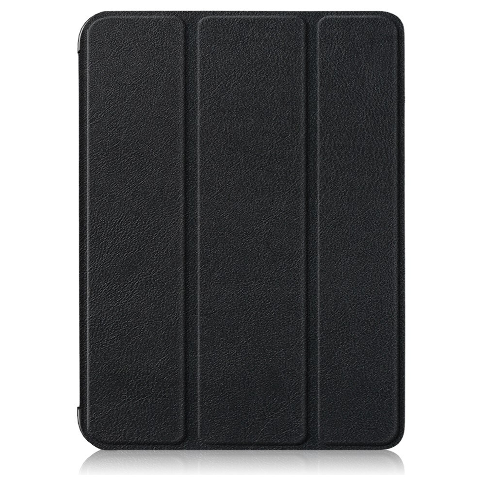 Apple iPad Mini 7th Gen (2024) Tri-fold etui med penneholder, Sort