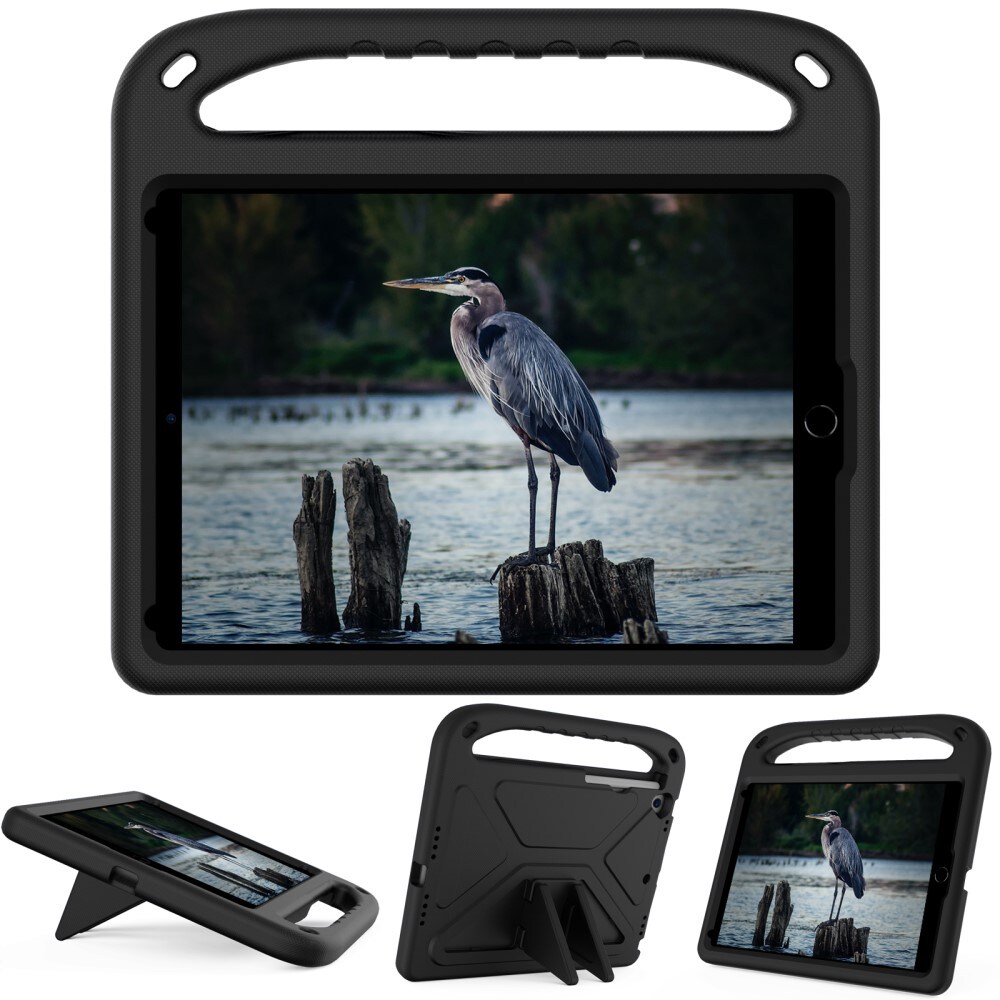 Apple iPad 10.2 7th Gen (2019) Stødsikkert cover/etui med håndtag - Perfekt til børn, Sort