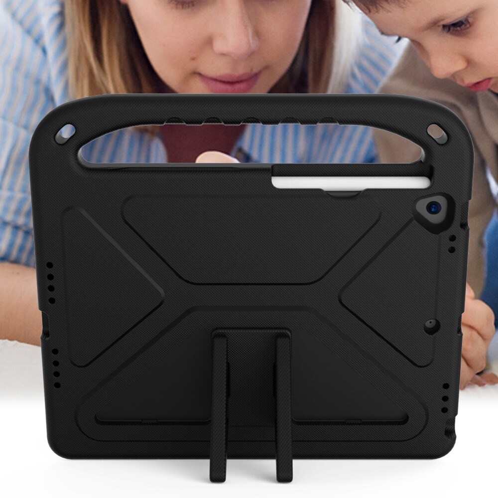 Apple iPad 10.2 7th Gen (2019) Stødsikkert cover/etui med håndtag - Perfekt til børn, Sort