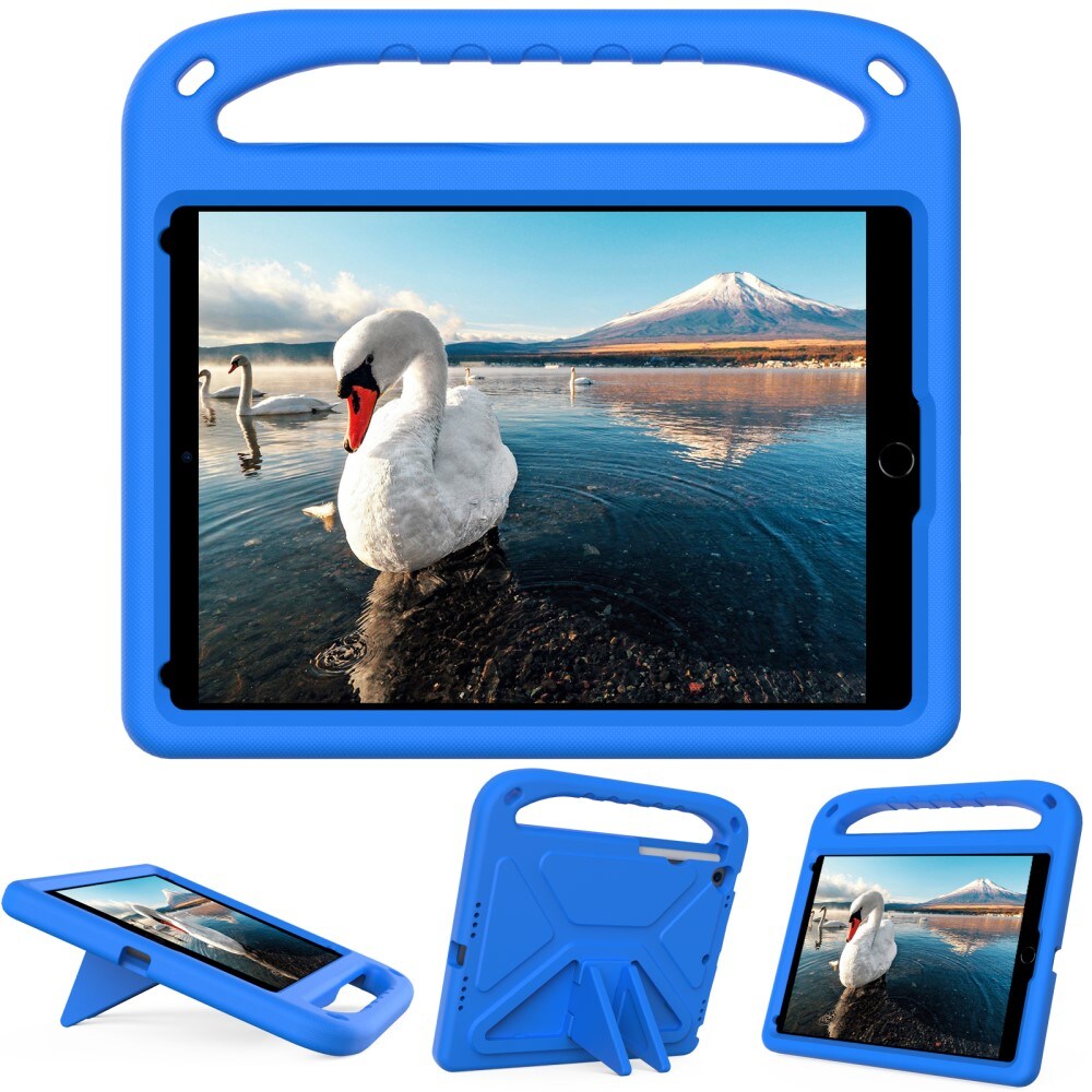 Apple iPad 10.2 7th Gen (2019) Stødsikkert cover/etui med håndtag - Perfekt til børn, Blå