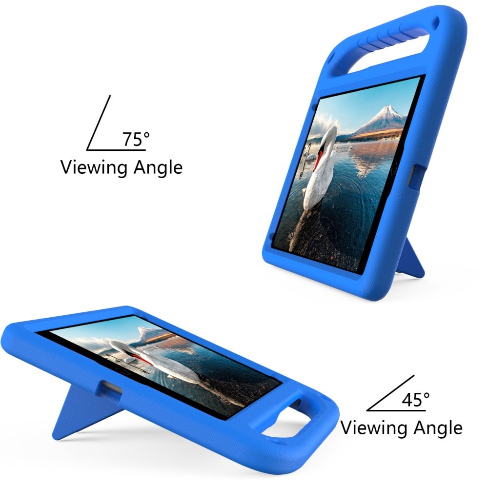 Apple iPad 10.2 9th Gen (2021) Stødsikkert cover/etui med håndtag - Perfekt til børn, Blå