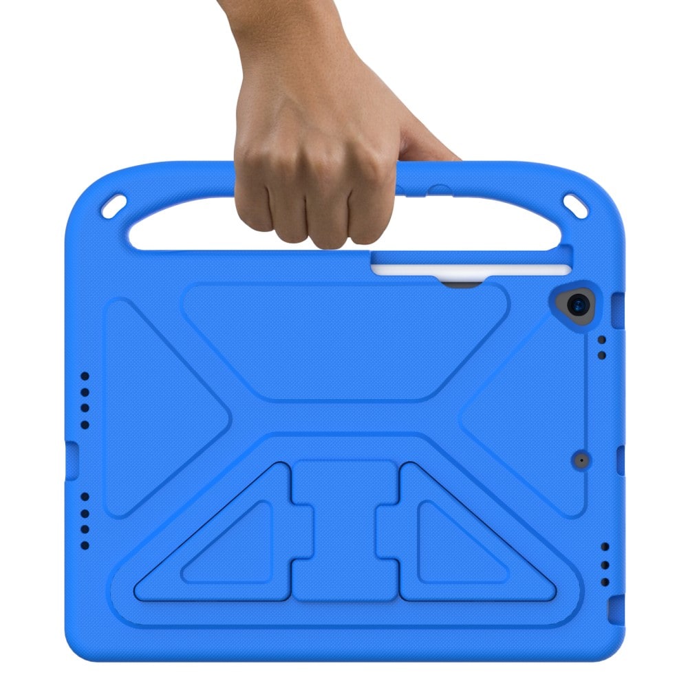 Apple iPad 10.2 9th Gen (2021) Stødsikkert cover/etui med håndtag - Perfekt til børn, Blå