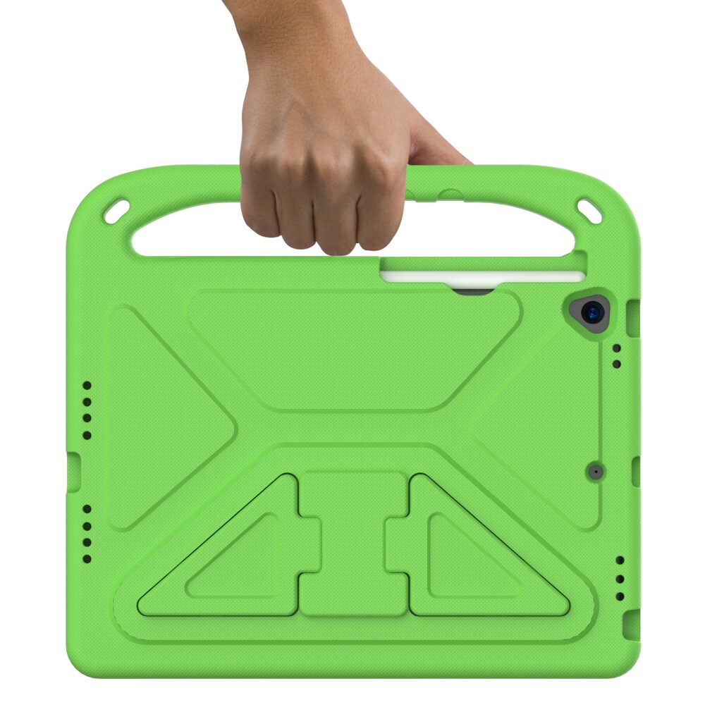 Apple iPad 10.2 7th Gen (2019) Stødsikkert cover/etui med håndtag - Perfekt til børn, Grøn