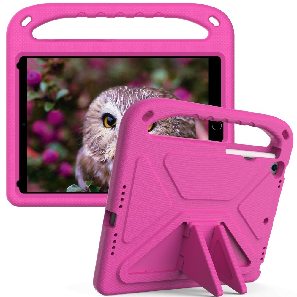Apple iPad 10.2 7th Gen (2019) Stødsikkert cover/etui med håndtag - Perfekt til børn, Lyserød