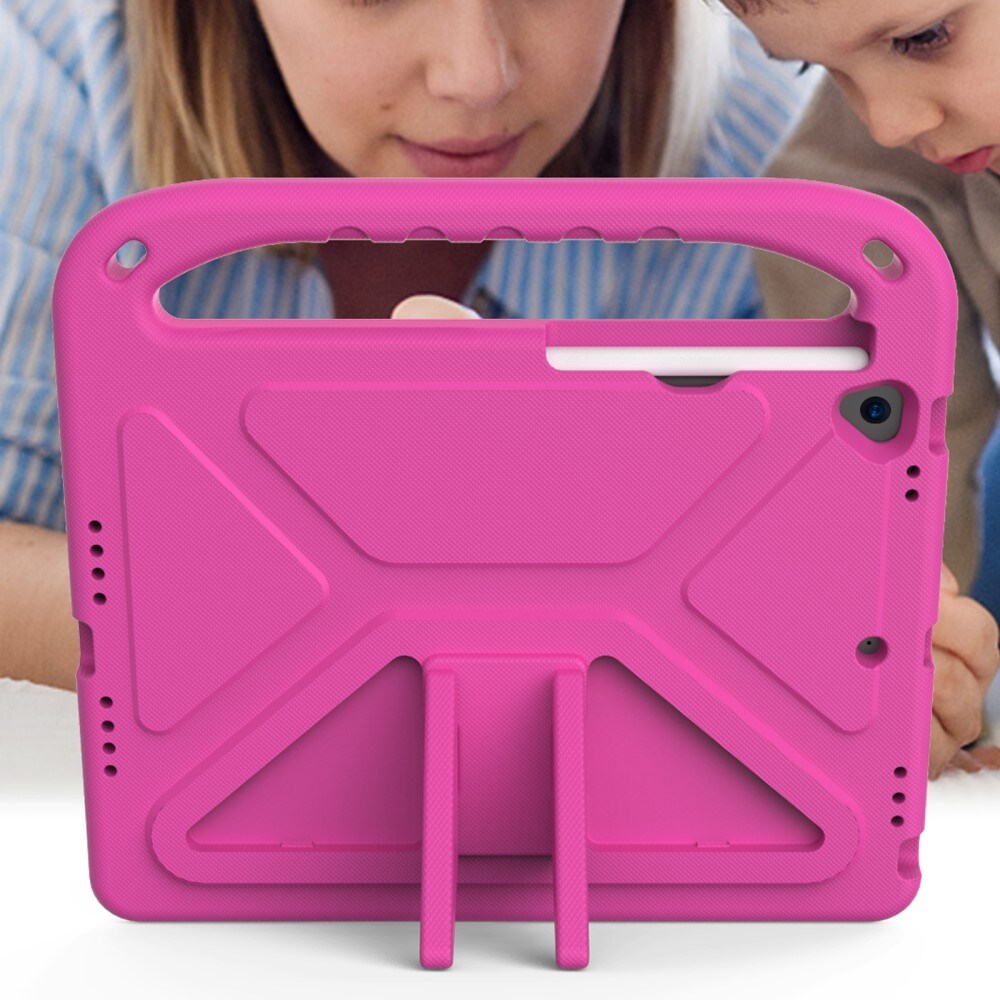 Apple iPad 10.2 7th Gen (2019) Stødsikkert cover/etui med håndtag - Perfekt til børn, Lyserød