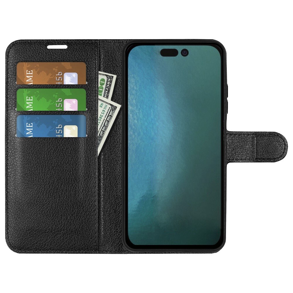 iPhone 14 Plus Enkelt mobiletui, Sort