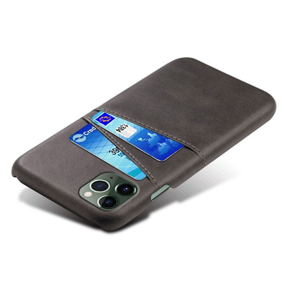 iPhone 14 Smart cover med 2 kortholdere, Sort