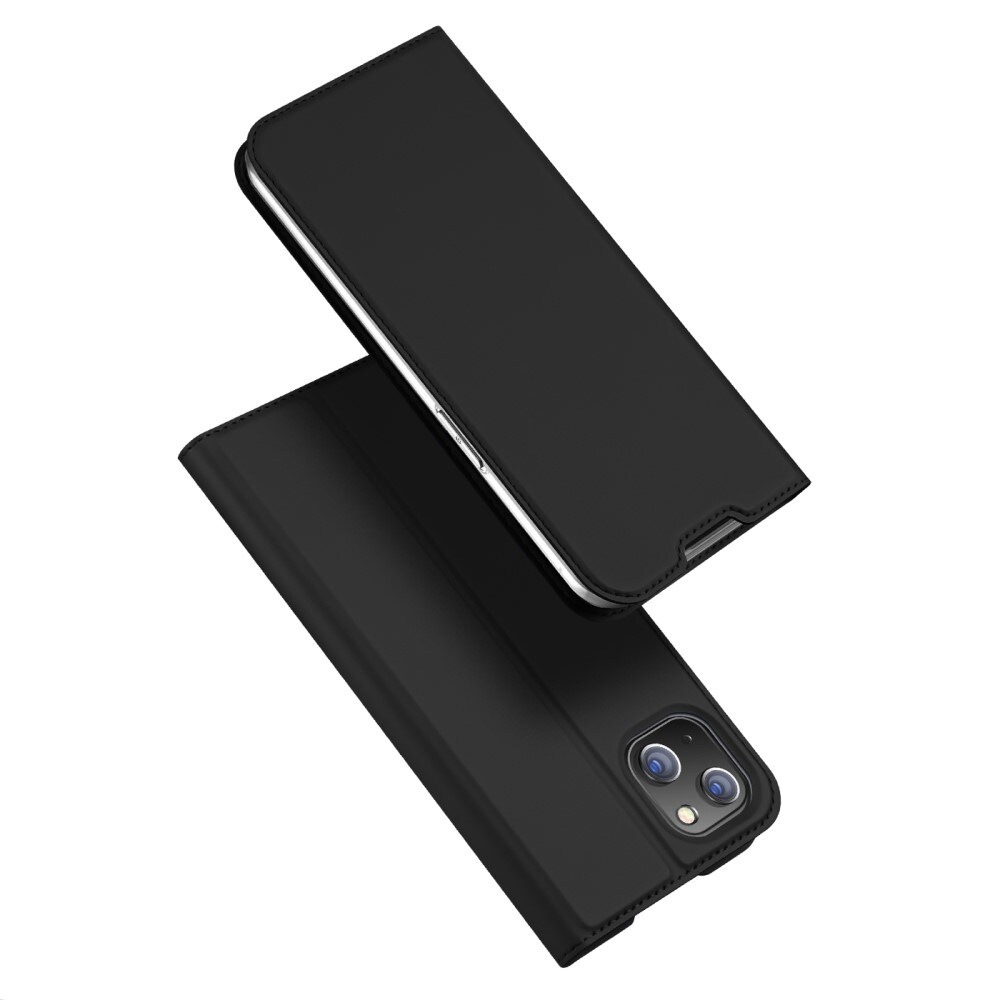 iPhone 14 Plus Slankt mobiletui, Sort
