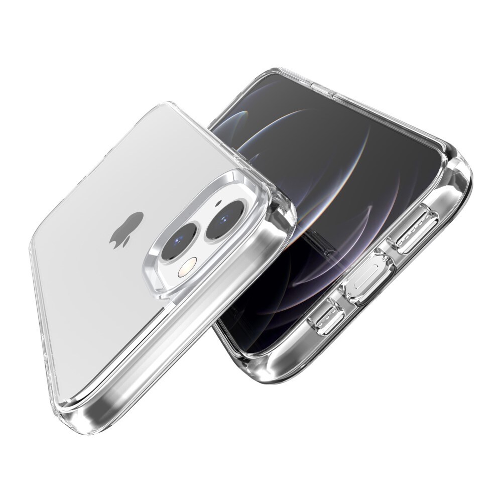 iPhone 15 Tyndt TPU-cover, Gennemsigtig