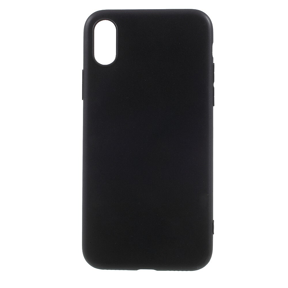 iPhone X/XS Mobilcover i TPU, Sort