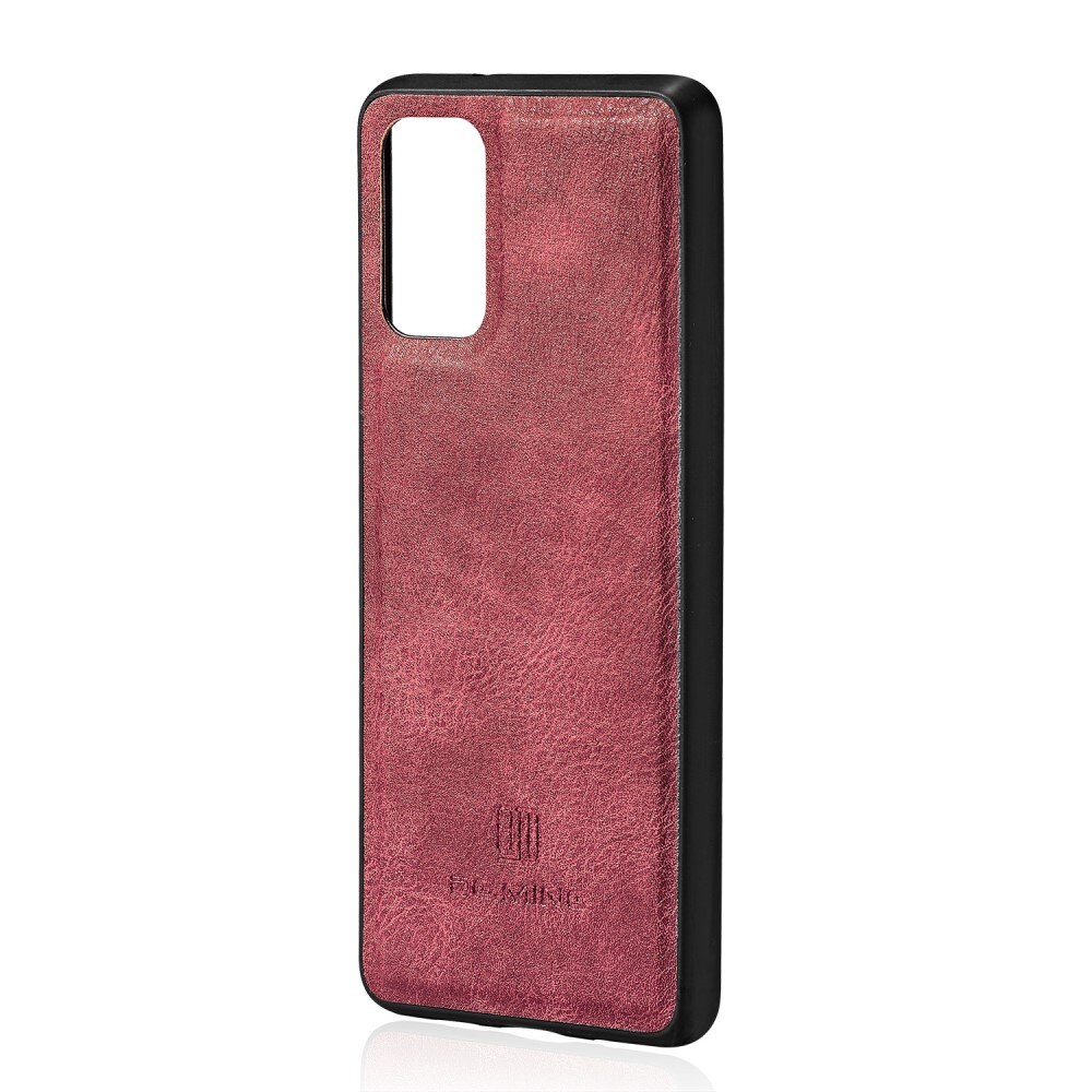 Samsung Galaxy S20 Pungetui med aftageligt cover, Red