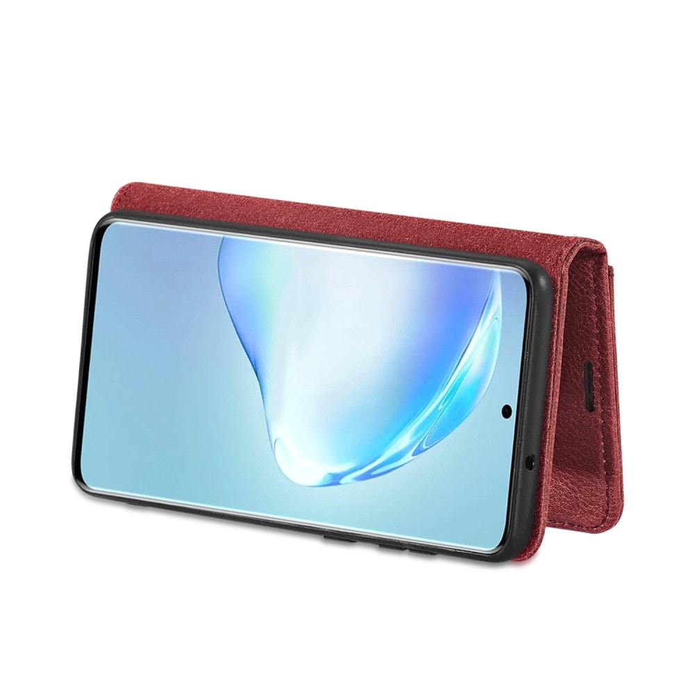 Samsung Galaxy S20 Pungetui med aftageligt cover, Red